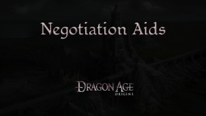 dragon age origins negotiation aids featured image