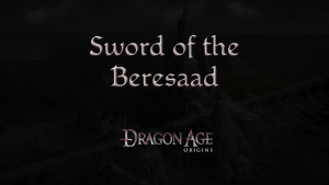 dragon age origins sword of the beresaad featured image