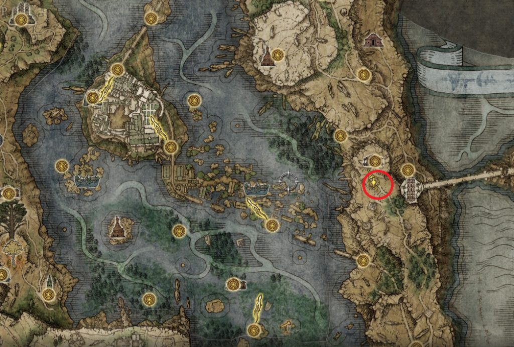 dragon cult prayerbook location map elden ring