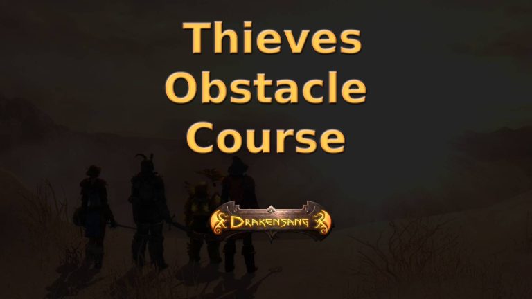 drakensang the dark eye guides the guild of thieves obstacle course