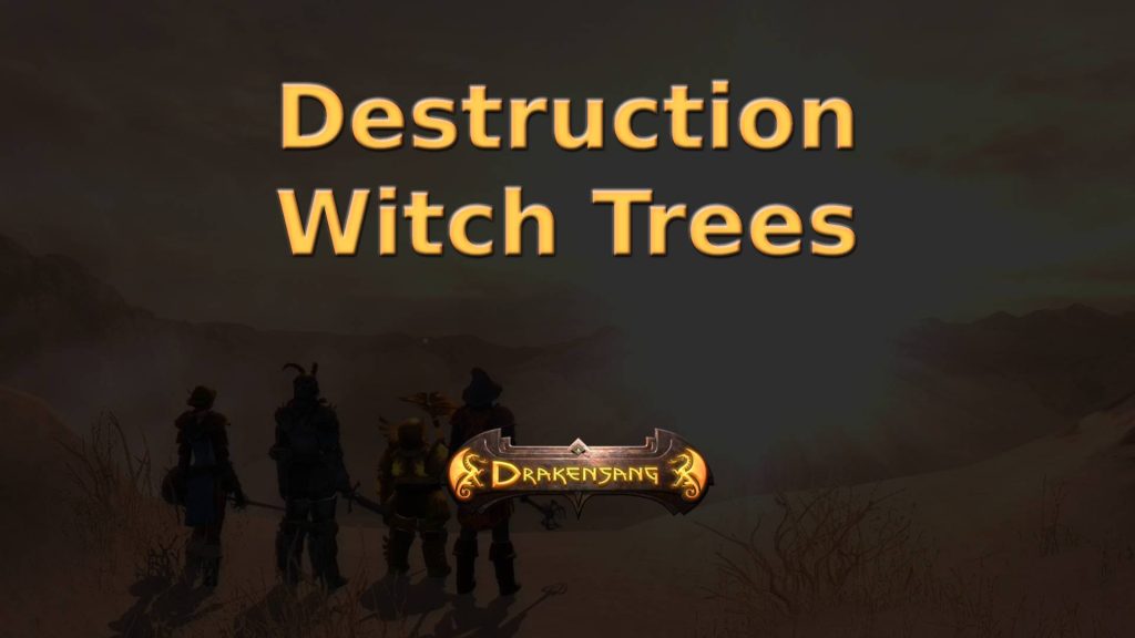 drakensang the dark eye guides witch trees