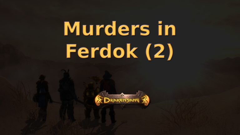 drakensang the dark eye murders in ferdok (2) featured image