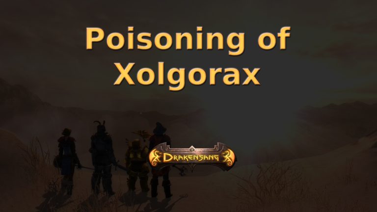 drakensang the dark eye poisoning of xolgorax featured image