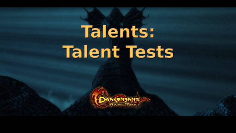 drakensang the river of time talent tests featured image