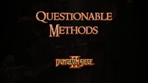 dungeon siege ii questionable methods featured image