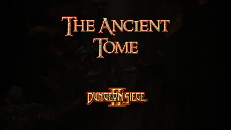 dungeon siege ii the ancient tome featured image