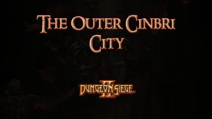 dungeon siege ii the outer cinbri city featured image