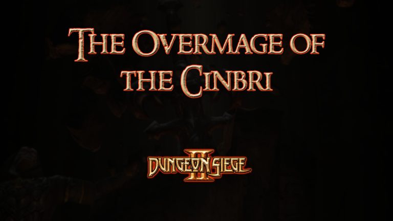 dungeon siege ii the overmage of the cinbri featured image