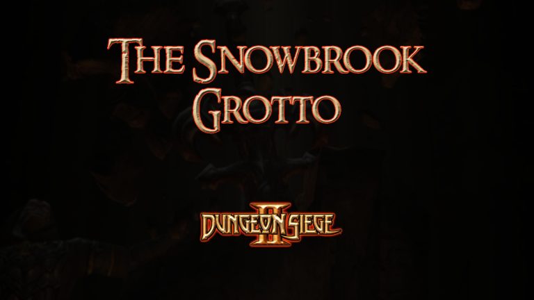 dungeon siege ii the snowbrook grotto featured image