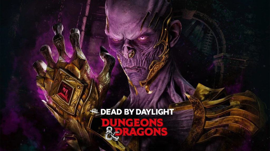 dungeons and dragons dead by daylight chapter key art the lich