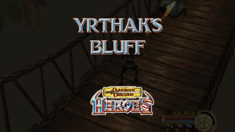 dungeons & dragons heroes yrthak's bluff featured image