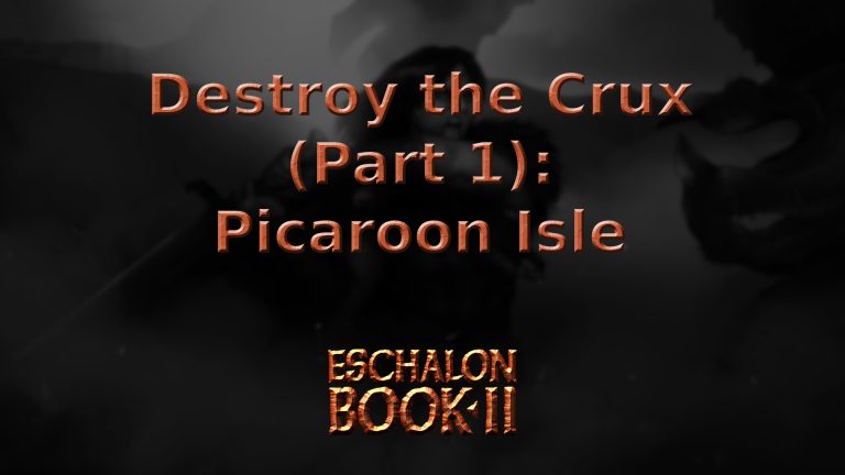 eschalon book 2 destroy the crux (part 1) picaroon isle featured image