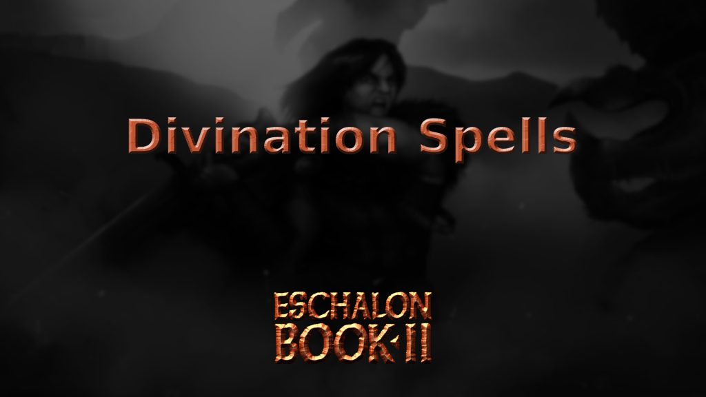 eschalon book 2 divination spells featured image