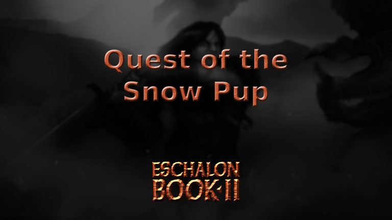 eschalon book 2 quest of the snow pup featured image