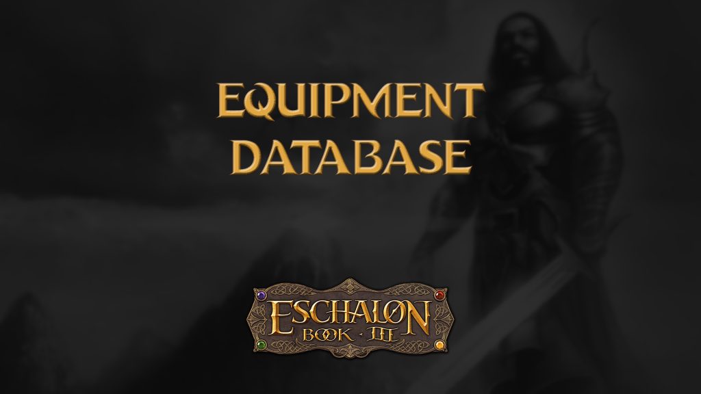 eschalon book 3 equipment database featured image