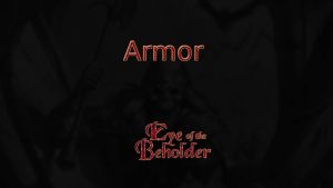 eye of the beholder armor featured image