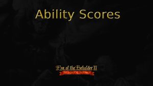 eye of the beholder ii ability scores featured image