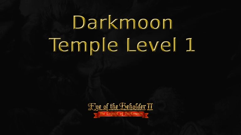 eye of the beholder ii darkmoon temple level 1 featured image