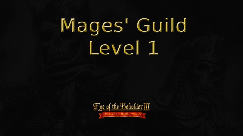 eye of the beholder iii mages' guild level 1 featured image