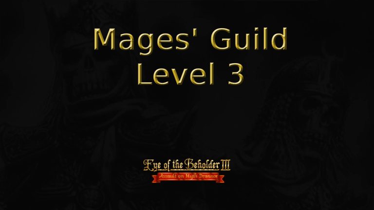 eye of the beholder iii mages' guild level 3 featured image