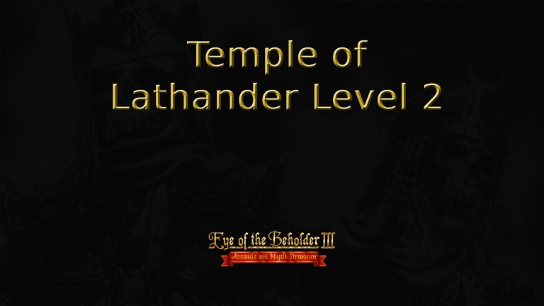 eye of the beholder iii temple of lathander level 2 featured image