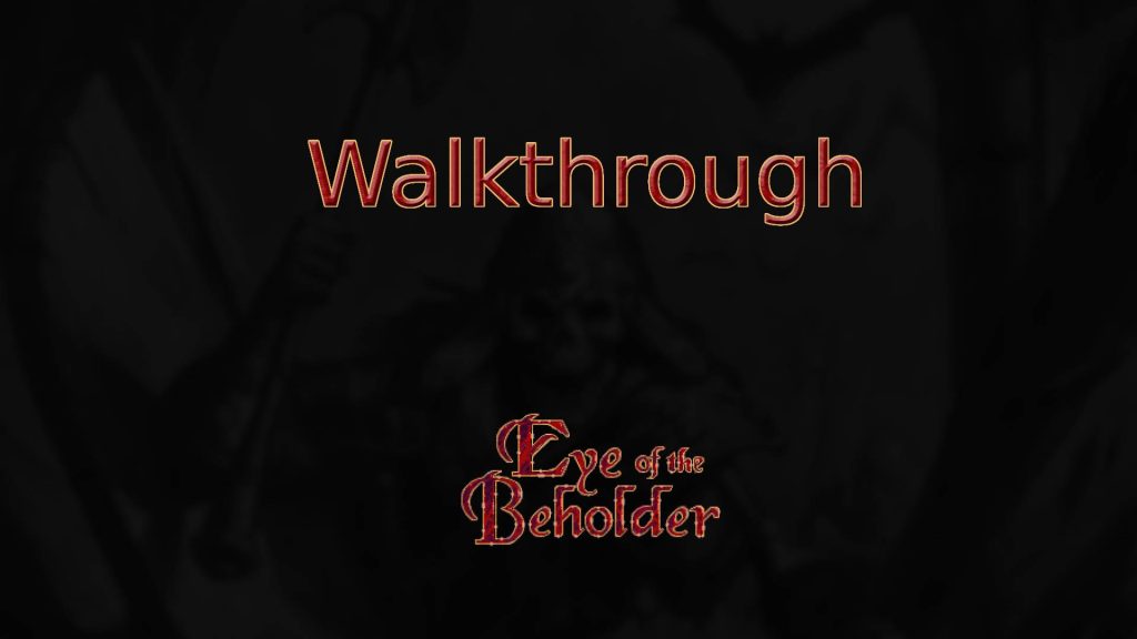 eye of the beholder walkthrough featured image