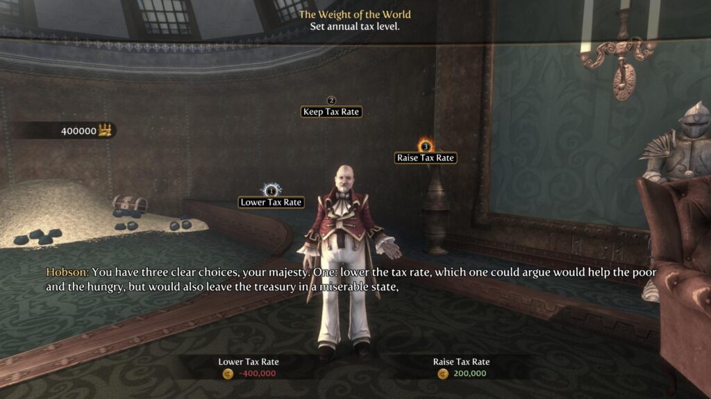 fable iii decide tax policy 1