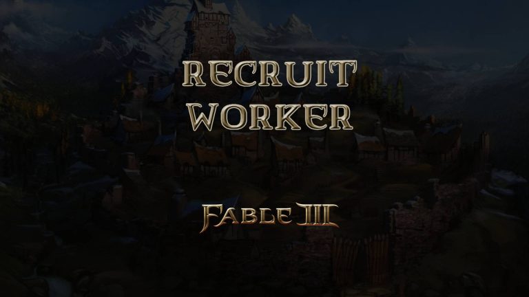 fable iii recruit worker featured image