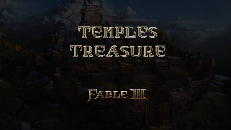 fable iii temple's treasure featured image