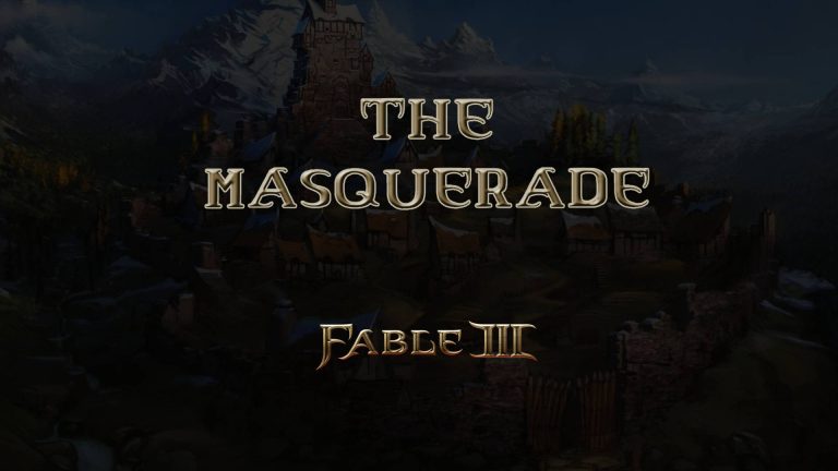 fable iii the masquerade featured image