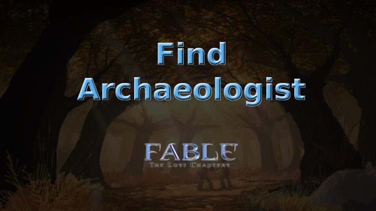 fable the lost chapters find archaeologist featured image