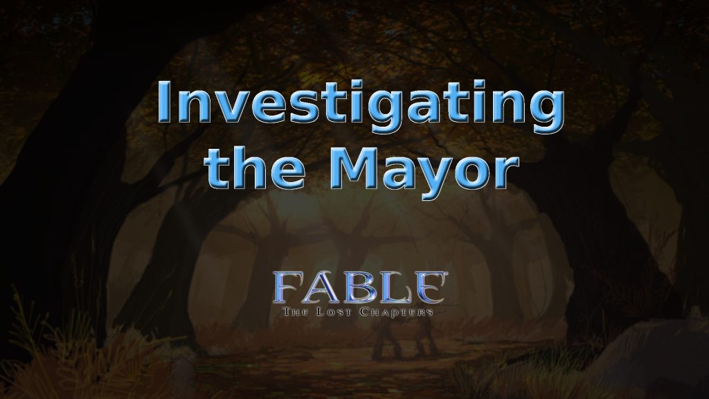 fable the lost chapters investigating the mayor featured image