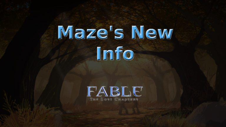 fable the lost chapters maze's new info featured image