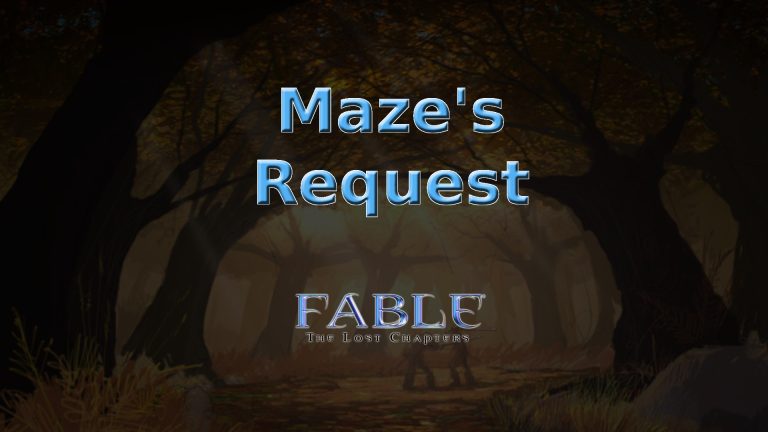 fable the lost chapters maze's request featured image