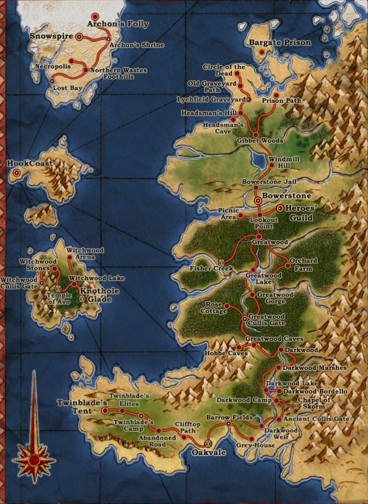 fable tlc the land of albion map