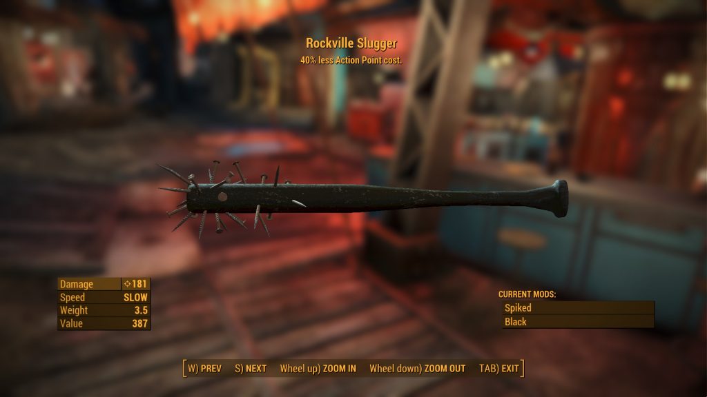 Fallout 4 Rockville Slugger