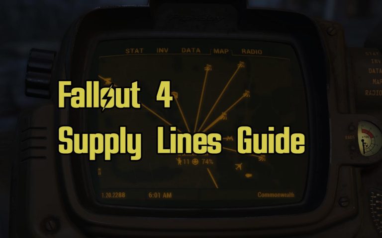 Fallout 4 Supply Lines Guide