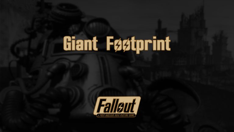 fallout giant footprint featured image