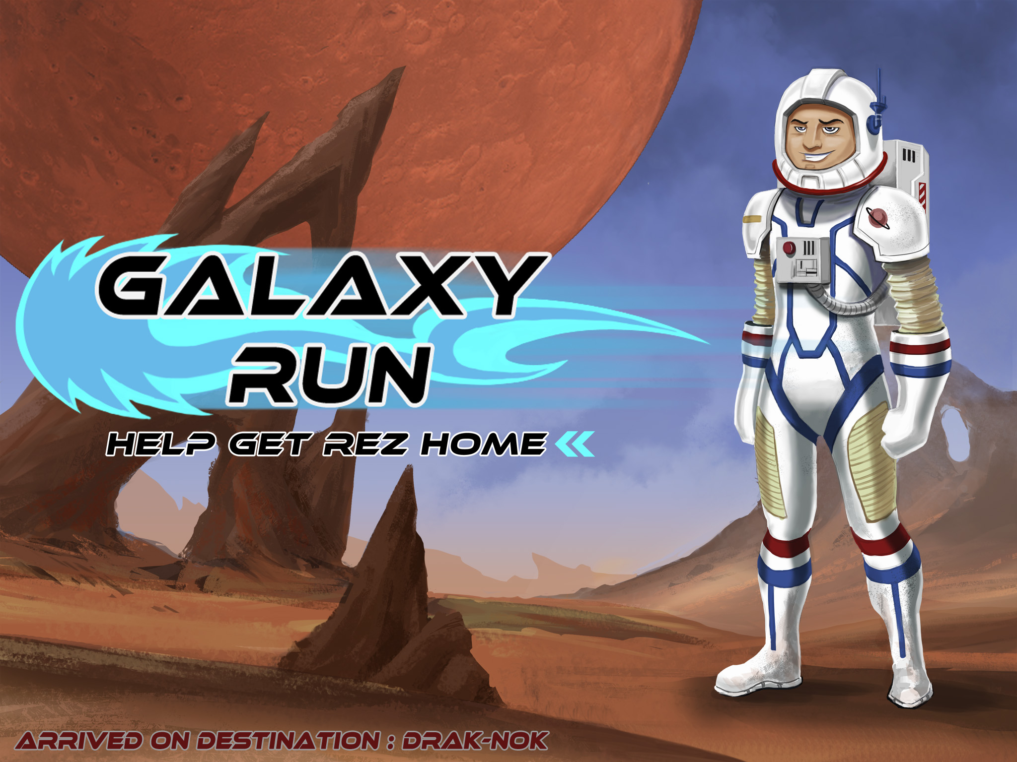 Galaxy Run Screen