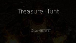 game of thrones treasure hunt featured image