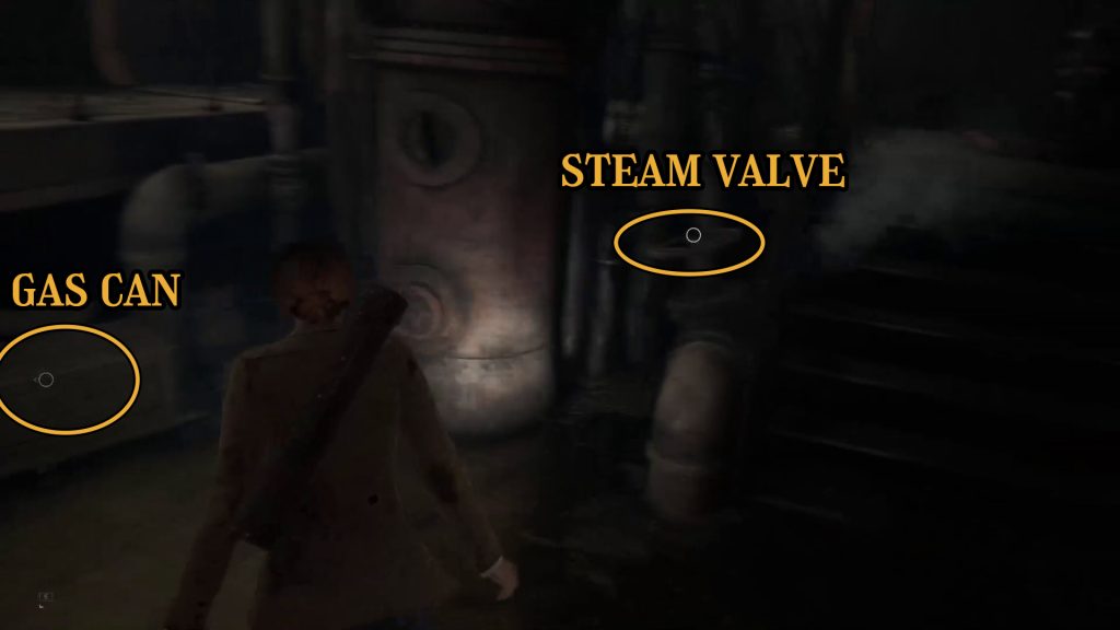 gas can and steam valve steamboat chapter 4 alone in the dark walkthrough