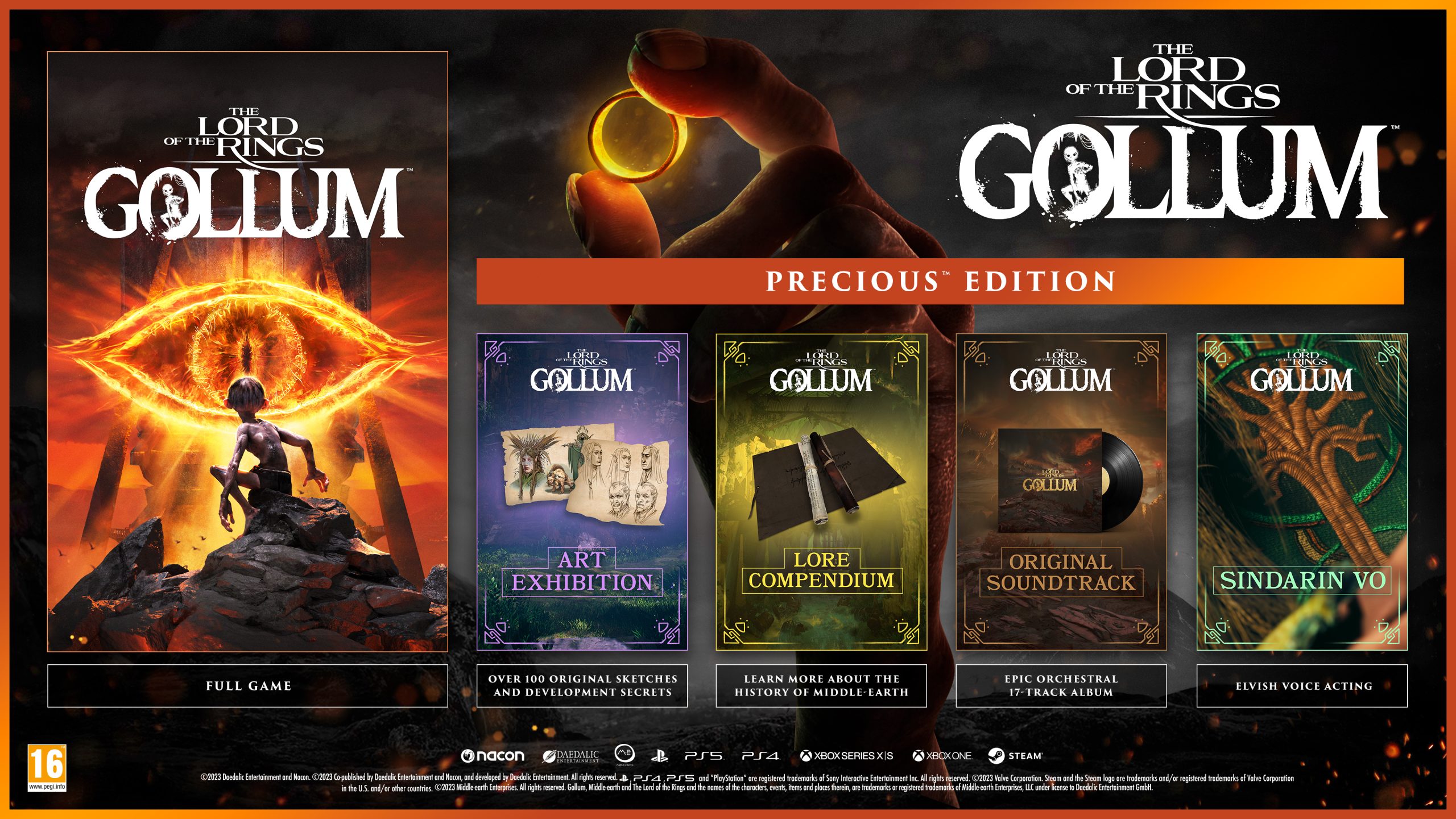 gollum precious edition precious deluxe edition goodies