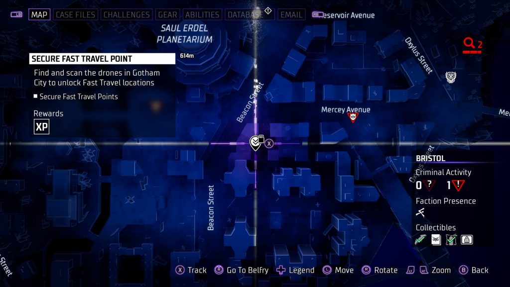 gotham knights fast travel 8 map