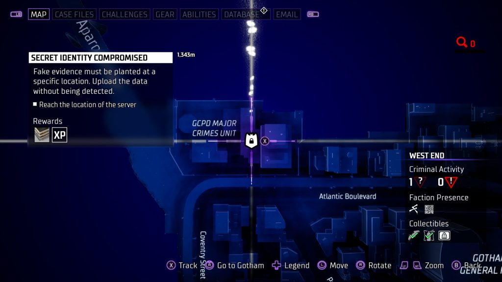 gotham knights secret identity 2 map