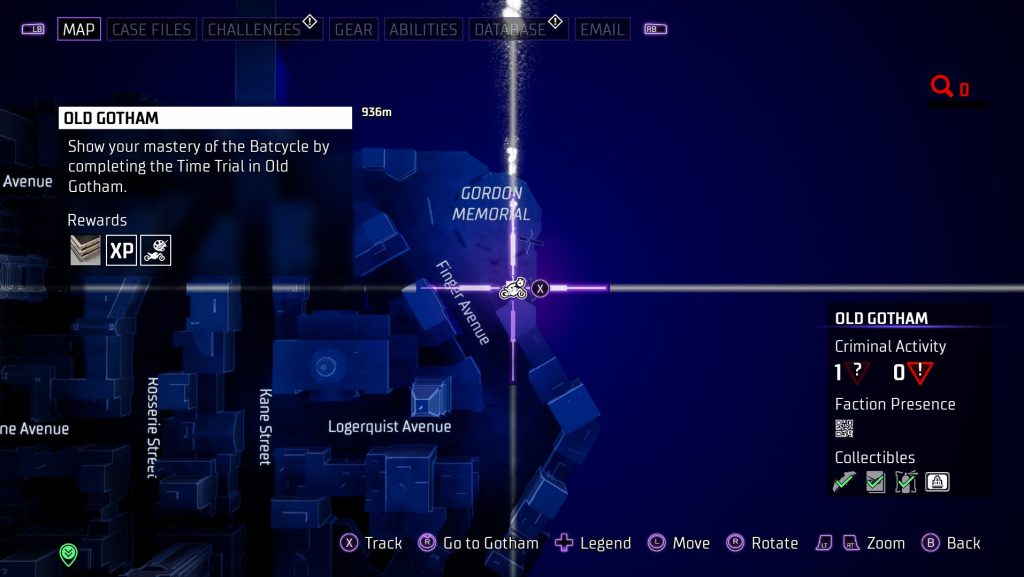 gotham knights time trial batcycle 3 map