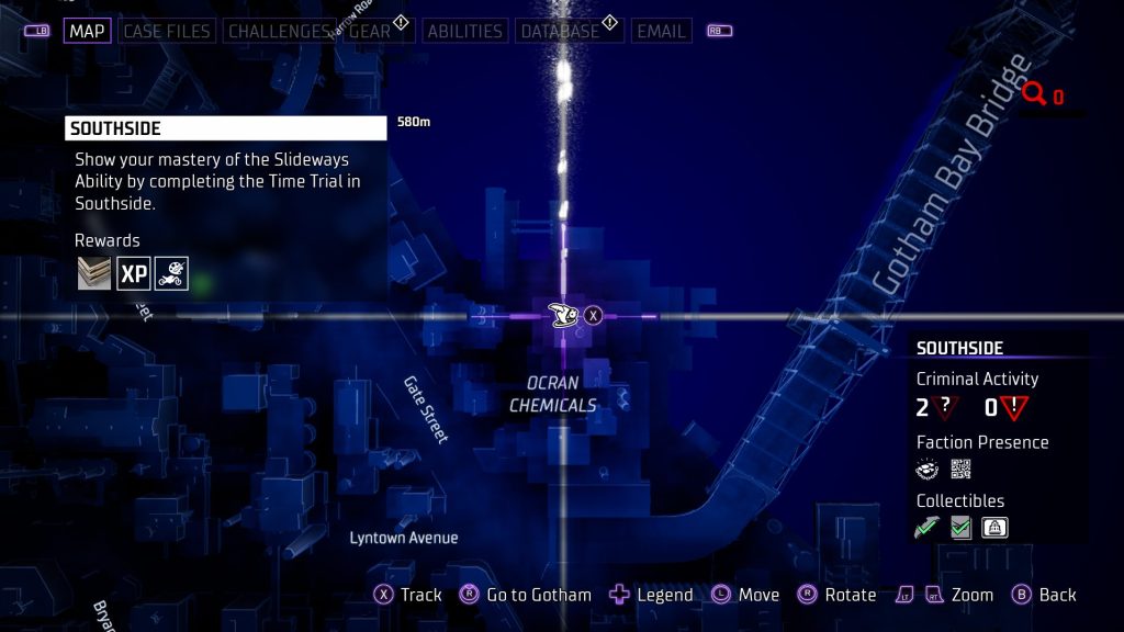 gotham knights time trial robin 2 map