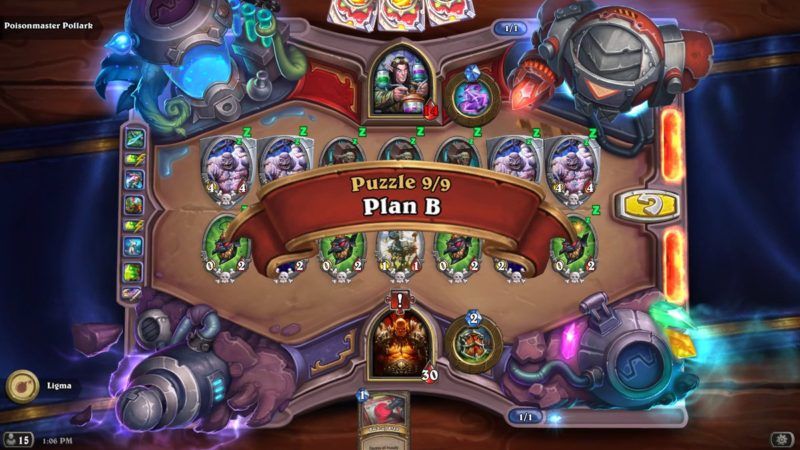 Hearthstone Puzzle Labs Screenshot 3