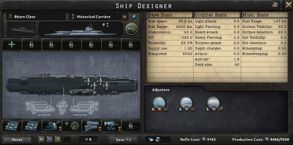 hearts of iron 4 ship designer