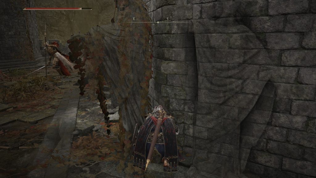 hiding from knight shaded castle elden ring