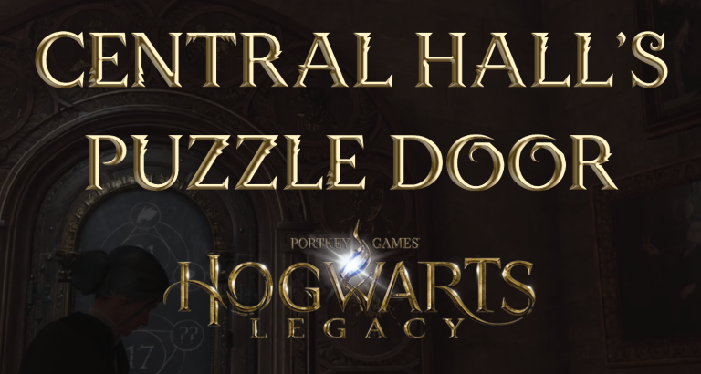 hogwarts legacy central hall puzzle door featured image